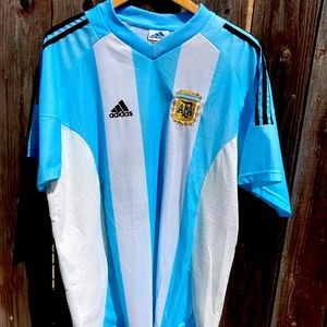 Replica Adidas Argentina soccer jersey vintage